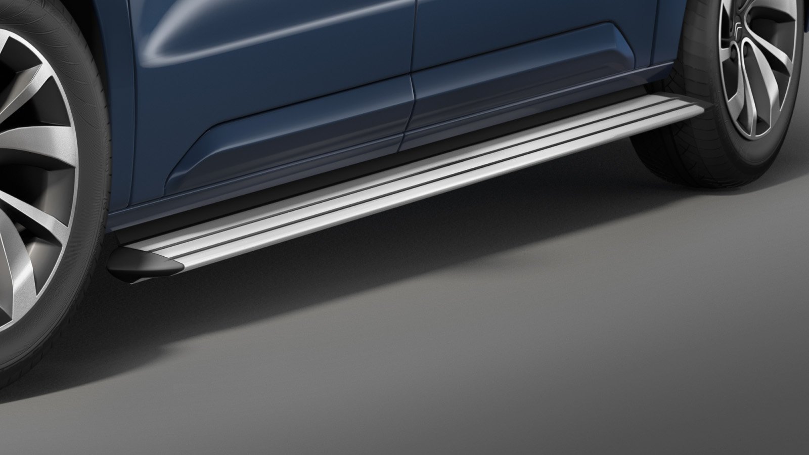 Peugeot Expert Aluminium side steps 2016->