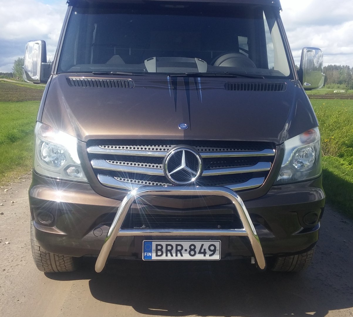 M-B Facelift Sprinter W906 Front guard (A-model)