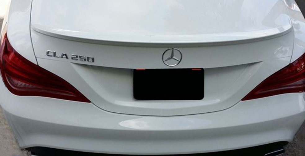 M-B C117 CLA Rear spoiler