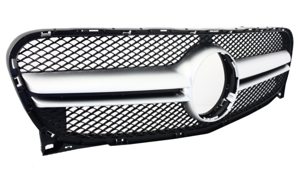 M-B GLA X156 AMG-Look Sport-grille (silver)