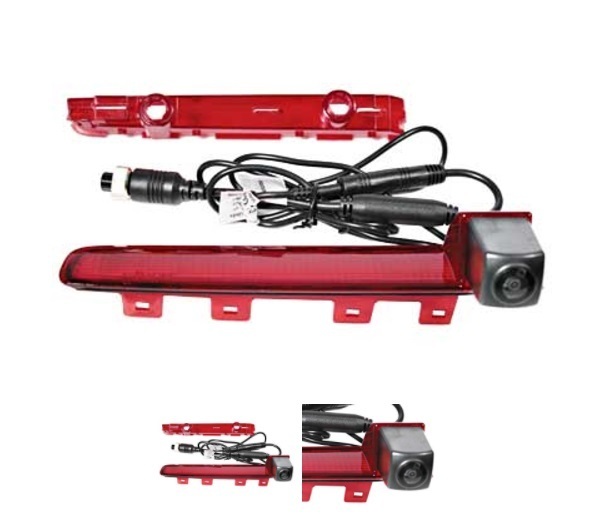 VW Transporter T5 GP ja T6 Rear view camera (double door)