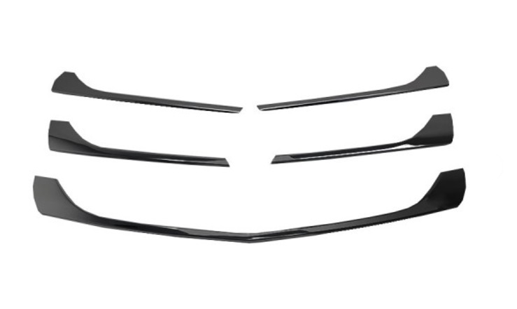 M-B Facelift Sprinter W906 Chrome front grille (Black Line)
