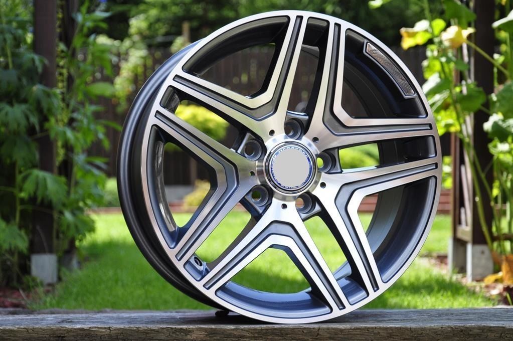 M-B Replica R22 Aluminum Rims (Titanium)