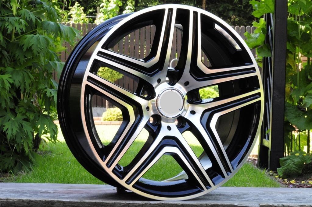 M-B Replica R22 Aluminum Rims (Black)