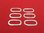 VW Crafter Chrome Side Reflector Surrounds Trims