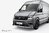 VW Crafter 2017-> Etupuskurin suojarauta