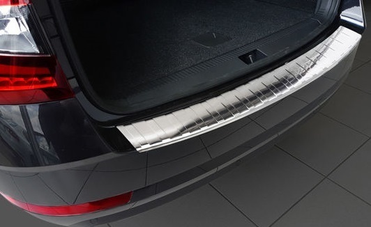 Skoda Octavia Rear bumper protection cover 2016-2019