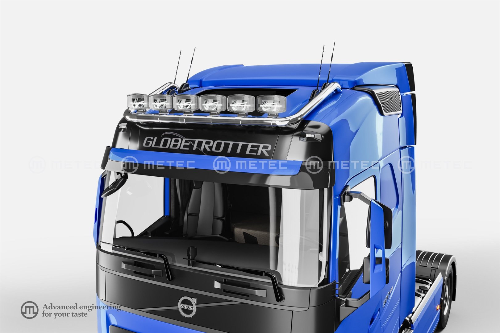 Volvo FH 4 light rail to front (Wide)