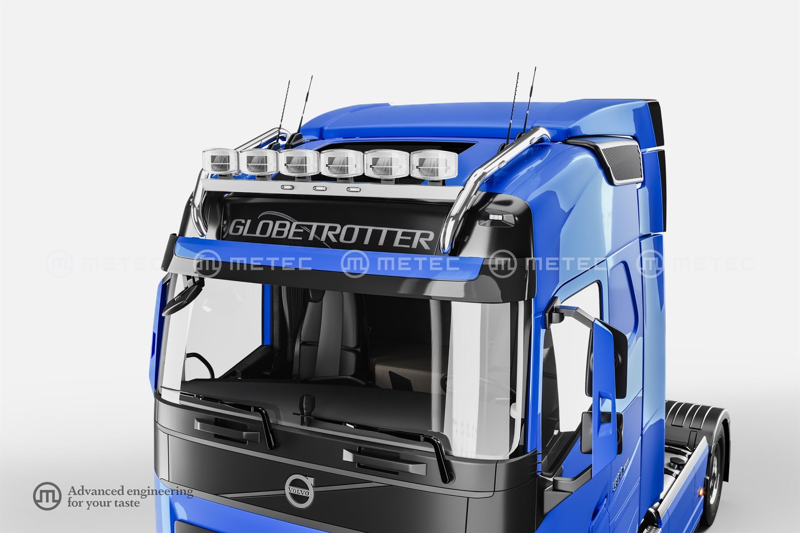 Volvo FH 4 LED-Valoteline katolle (Crossbar)