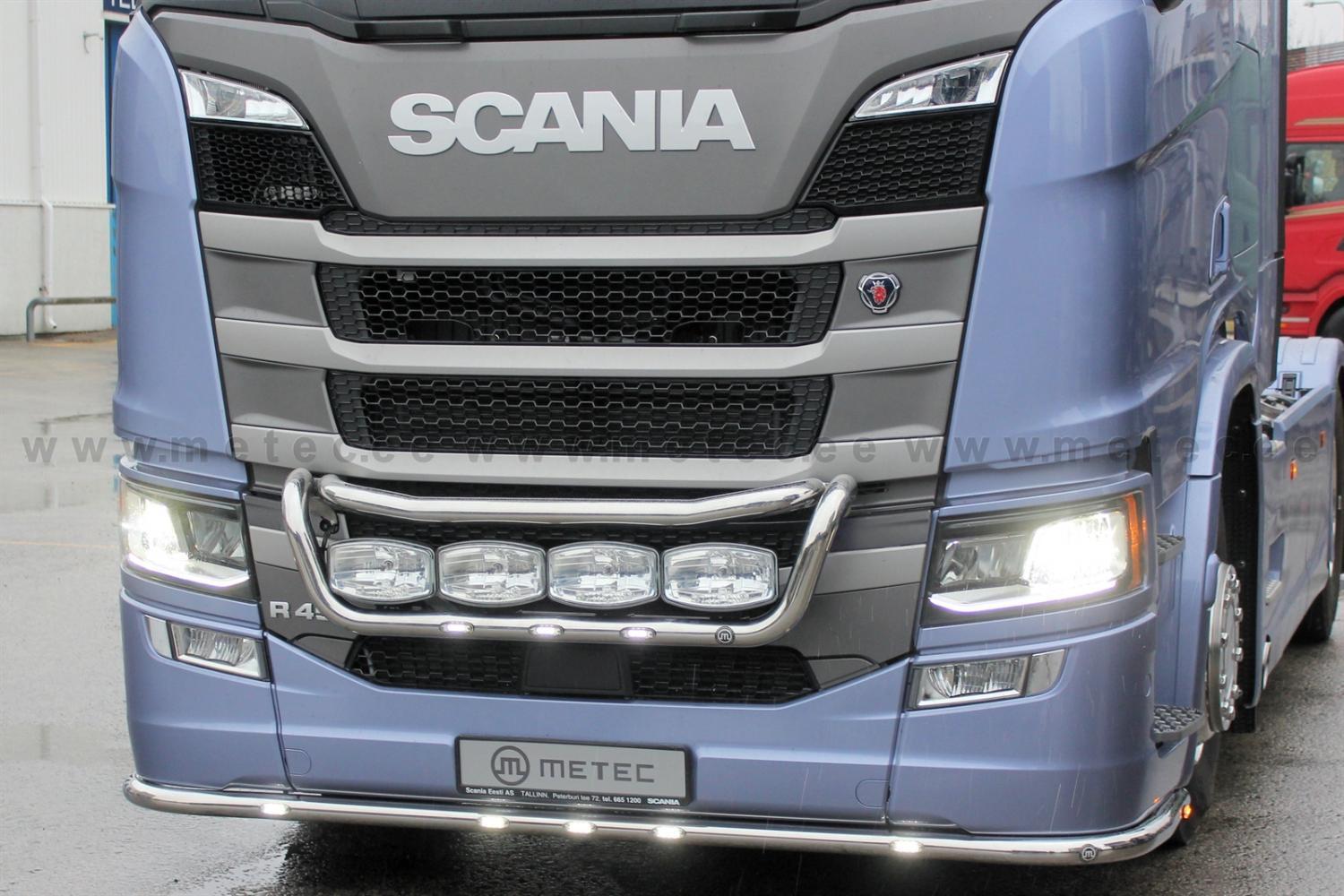 Fernlichtscheinwerfer-Lackierung - Scania R S ab 2018 LED