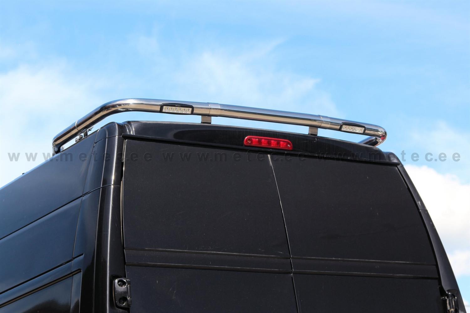 VW Crafter Equipment bar to rear with working light