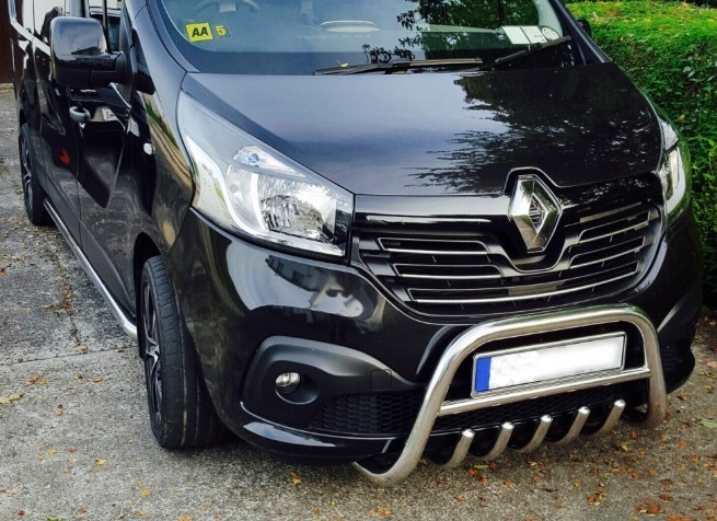 Opel Vivaro Front guard theets 2014-2019 (Omtec)