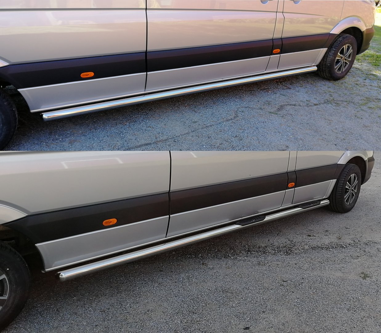 M-B Sprinter W907 Side bars 2-in-1