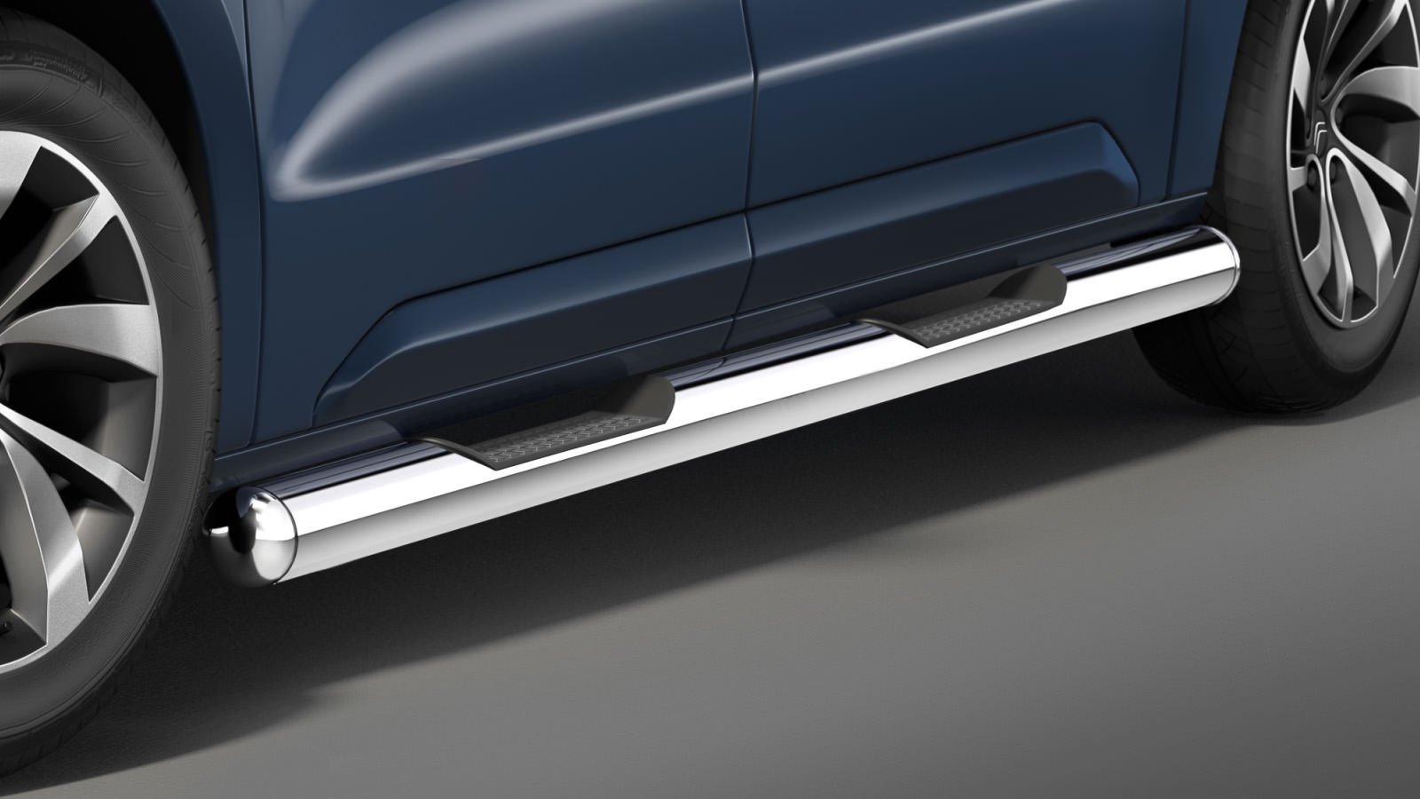 Peugeot Expert Side bars with steps 2016-> (Cobra)