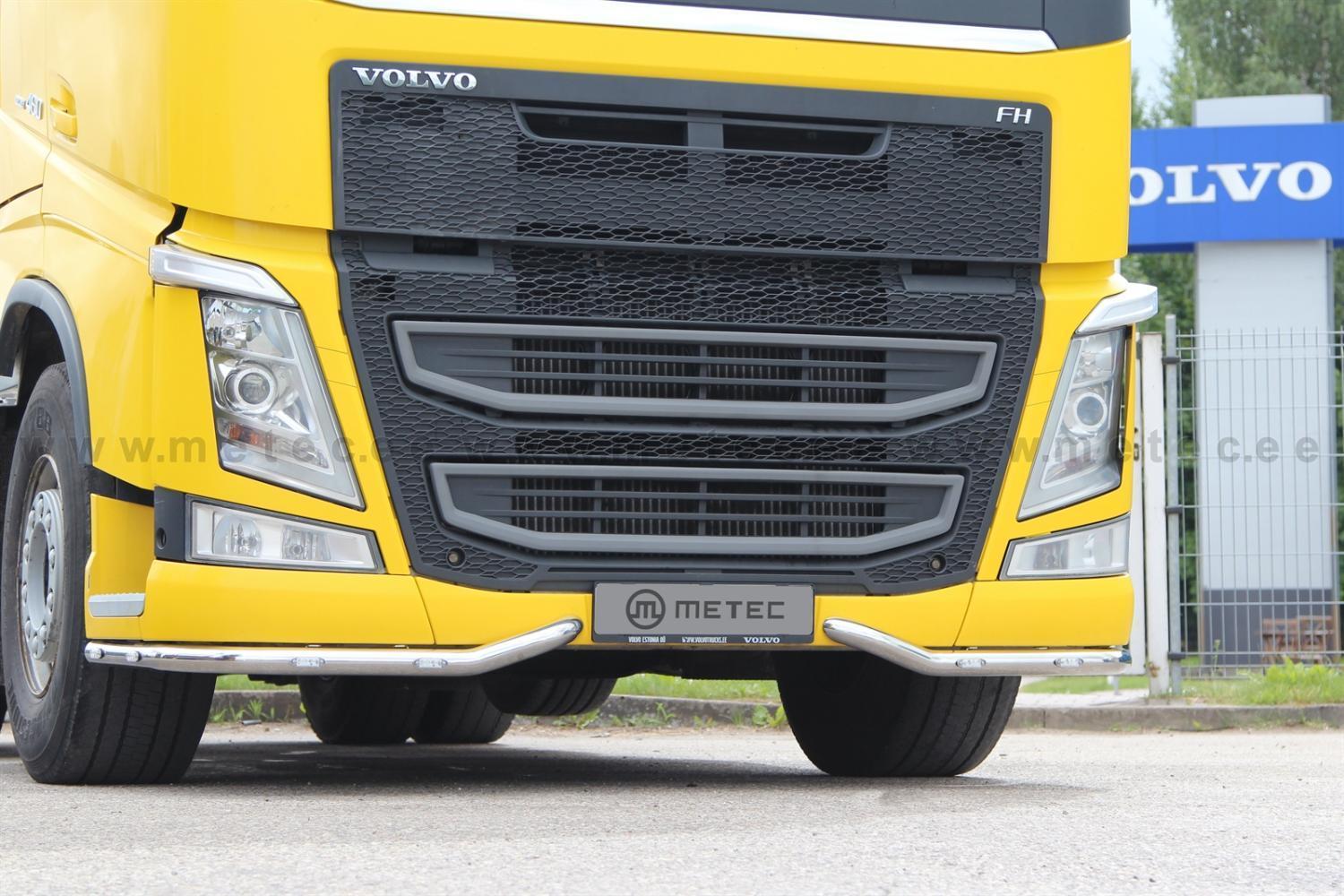 Volvo FH 4 LED-Etupuskurin kulmaputket