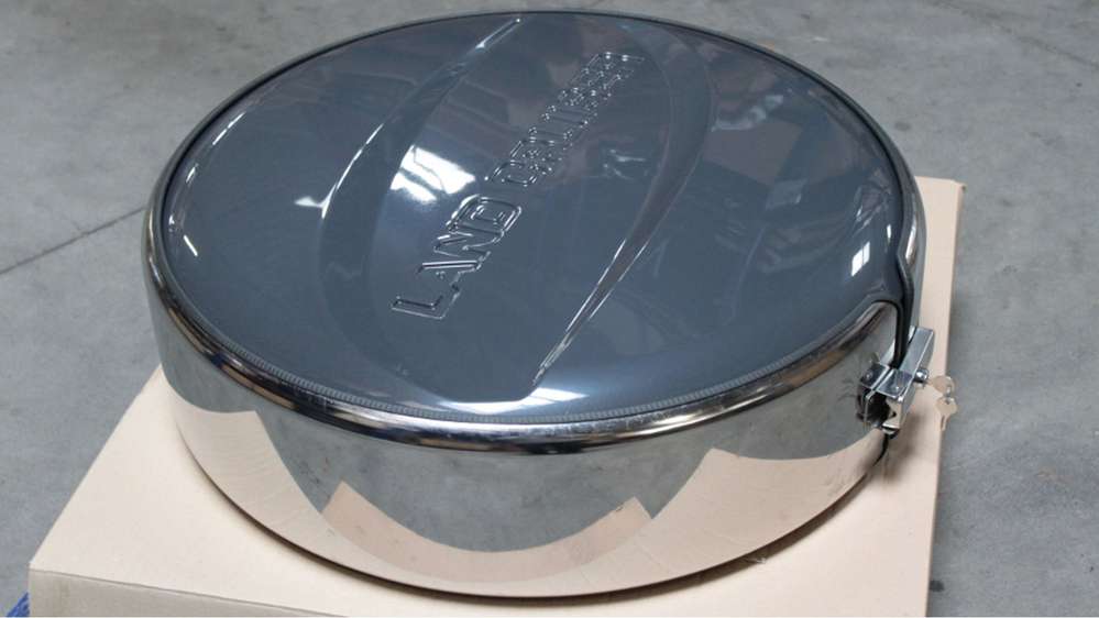 Toyota Land Cruiser FJ120 Spare tire cover