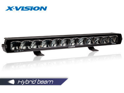 X-Vision Genesis 800 II Led-kaukovalo yhdistelmä kuviolla