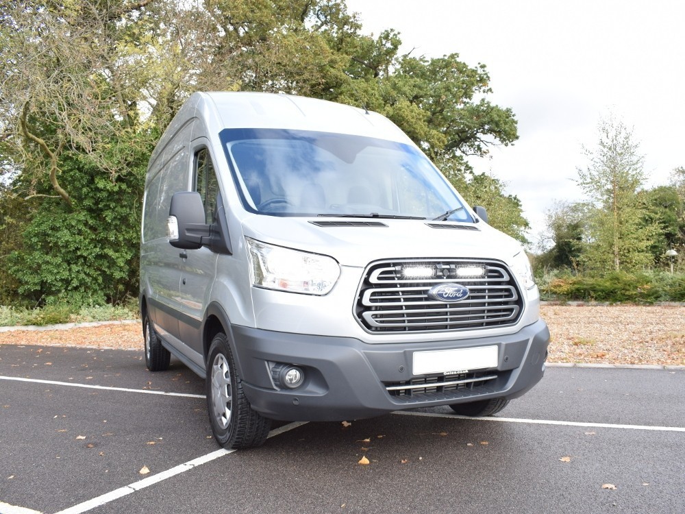 Ford Transit Van Grille kit with Lazer ST-4 lights