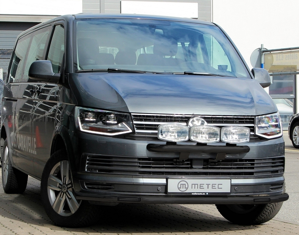 VW Transporter T6 Pieni valoteline (Musta)