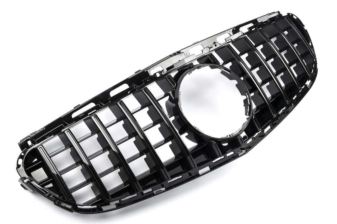 M-B W212 Black GT-R grille 2013-2016 (Avantgarde models)