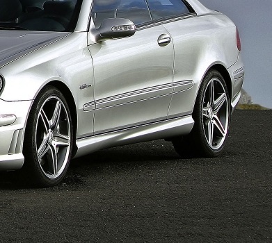 M-B CLK W209 AMG Side skirt extension