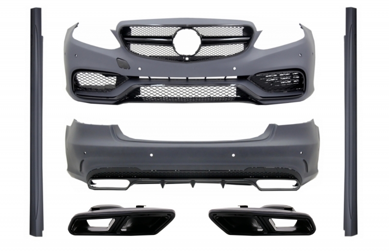 M-B W212 AMG63 Black Edition body kit 2013-2016 (Sedan)