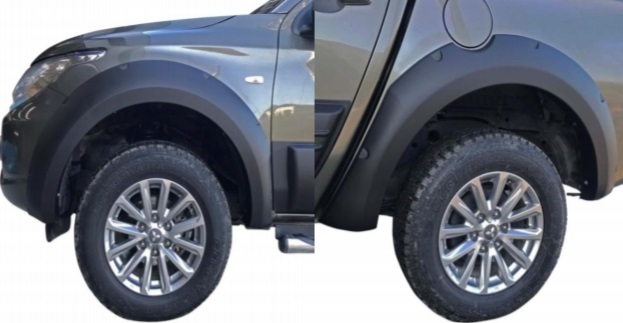 Mitsubishi L200 Fender flares 8/2015-10/2019