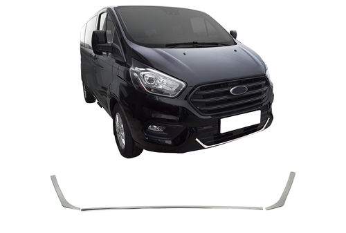 Ford Transit Custom Front bumber chrome set