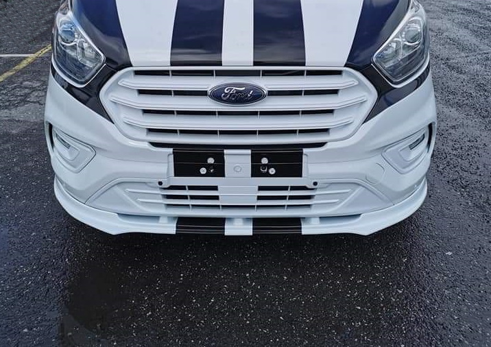 Ford Transit Custom Front Spoiler 2018->