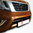 Nissan Navara Etupuskurin kromilista 2016->