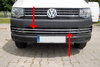 VW Transporter T6 Etupuskurin kromilistat 2-rivinen