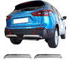 Nissan Qashqai Rear bumper chrome diffusers 2018->