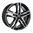 Transit Van / Transit Alloy rims 18" BlackPolish