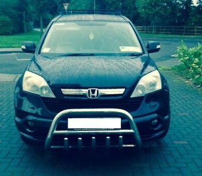 Honda CR-V Front guard (teeths) 2007-8/2012