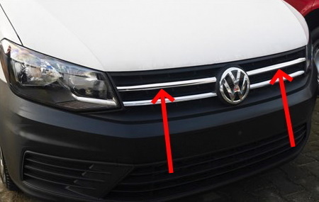 VW Caddy Front grille trims 2015-2020