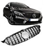 M-B W205 Black "GT-R Look" Sport front grille 2014-2018 (Avantgarde and AMG-line)
