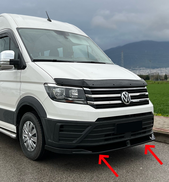 VW Crafter 2017-> Etuspoileri