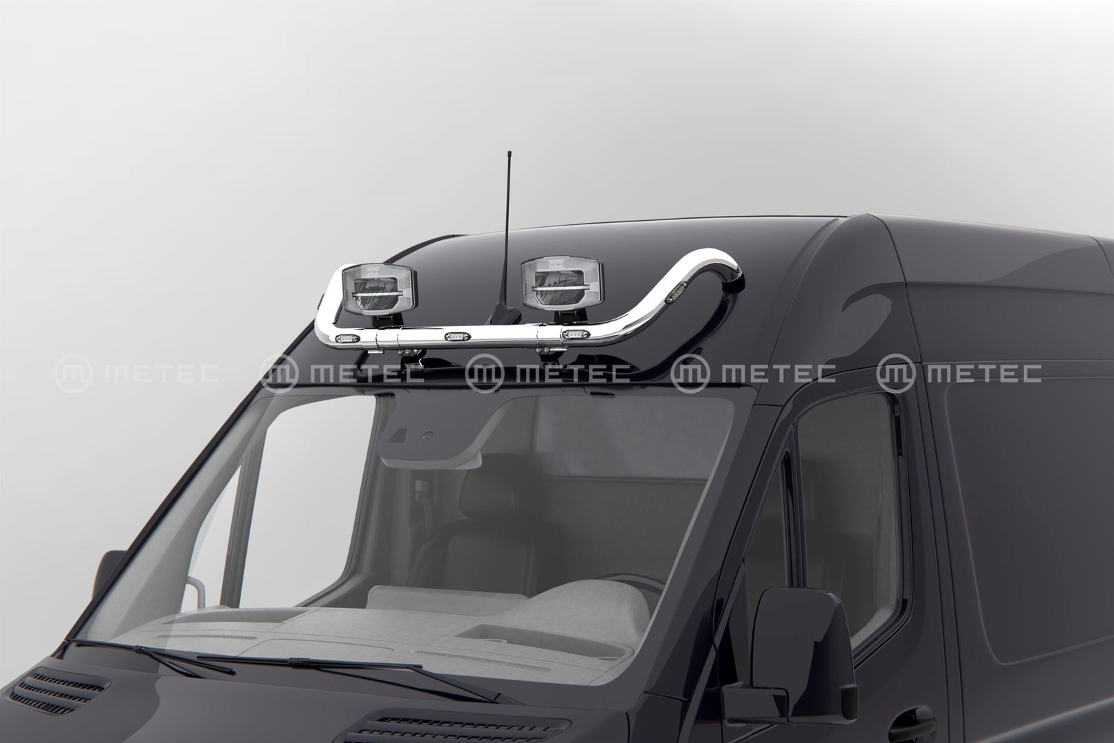 Ducato / Jumper / Boxer led light rail to front roof -KM-Parts