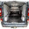 Renault Trafic cargo rubber floor mat (cut to shape) 9/2014->