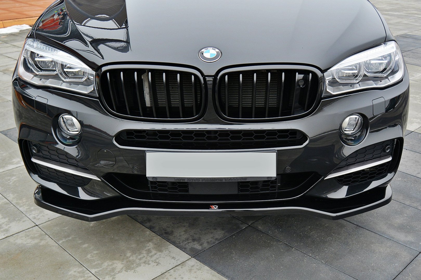 BMW X5 M50d (F15) Front spoiler