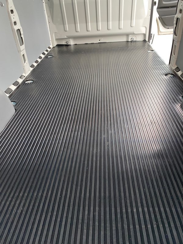 Peugeot Boxer cargo rubber floor mat (cut to shape)