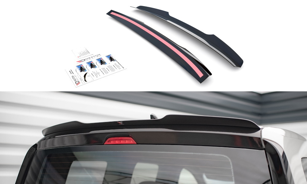 VW Caddy Rear spoiler 2021-> (Maxton)