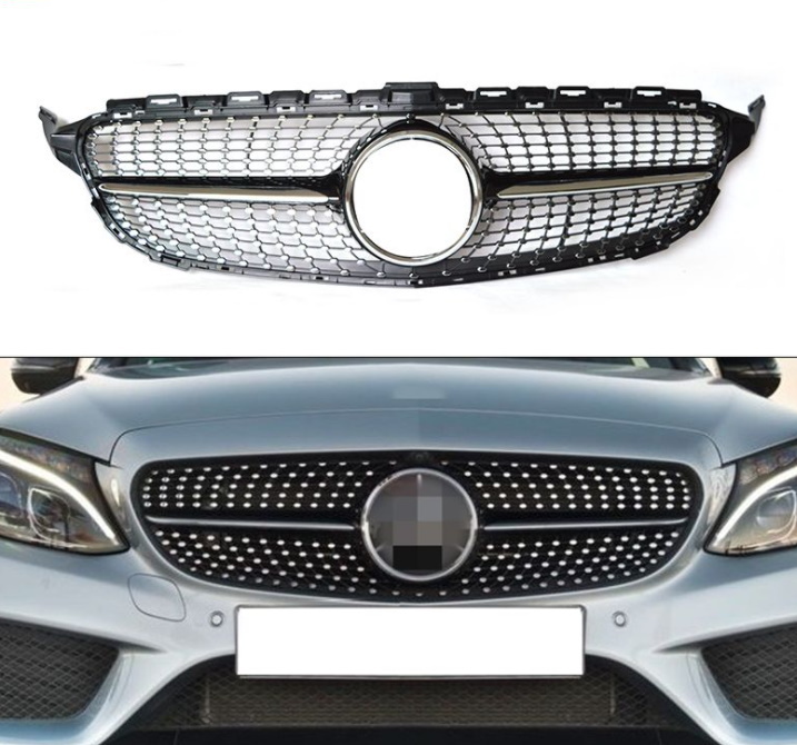 M-B W205 Drop front grille 2019-> (Avantgarde)