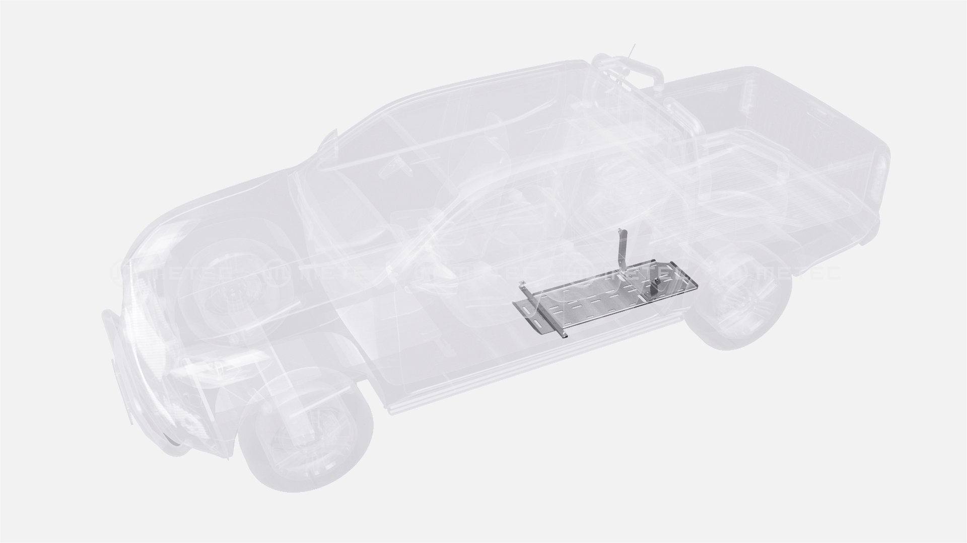 Toyota Hilux Pohjapanssari polttoainetankille 2016-2022