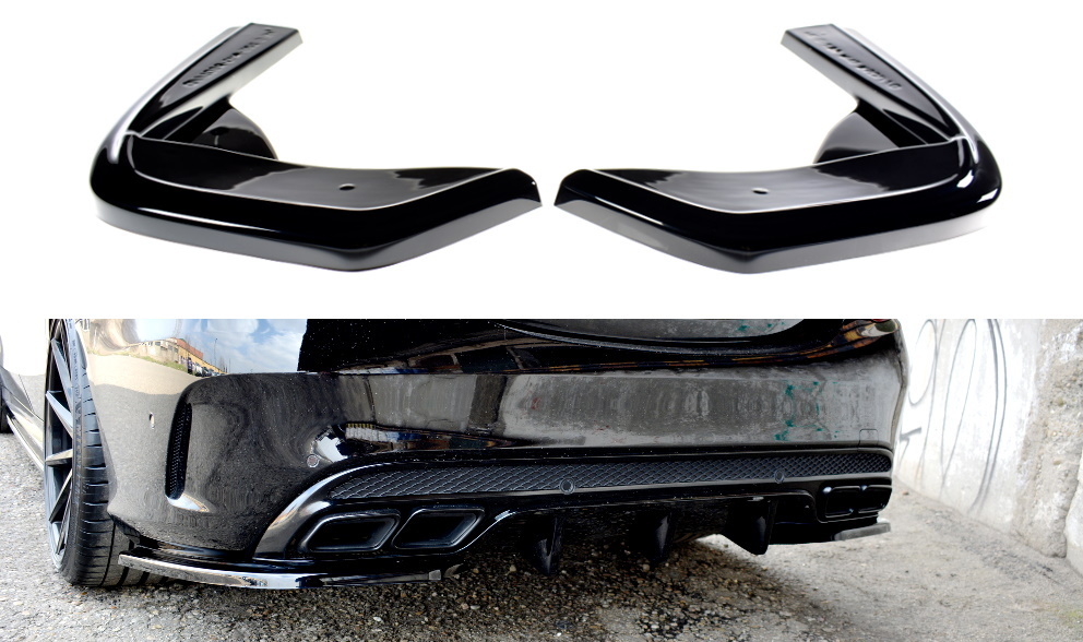 M-B W205 Rear corner splitters C43 AMG / AMG-Line