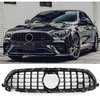 M-B W213 Black GT-R Look sport-grille 2021-> (AMG-Line)