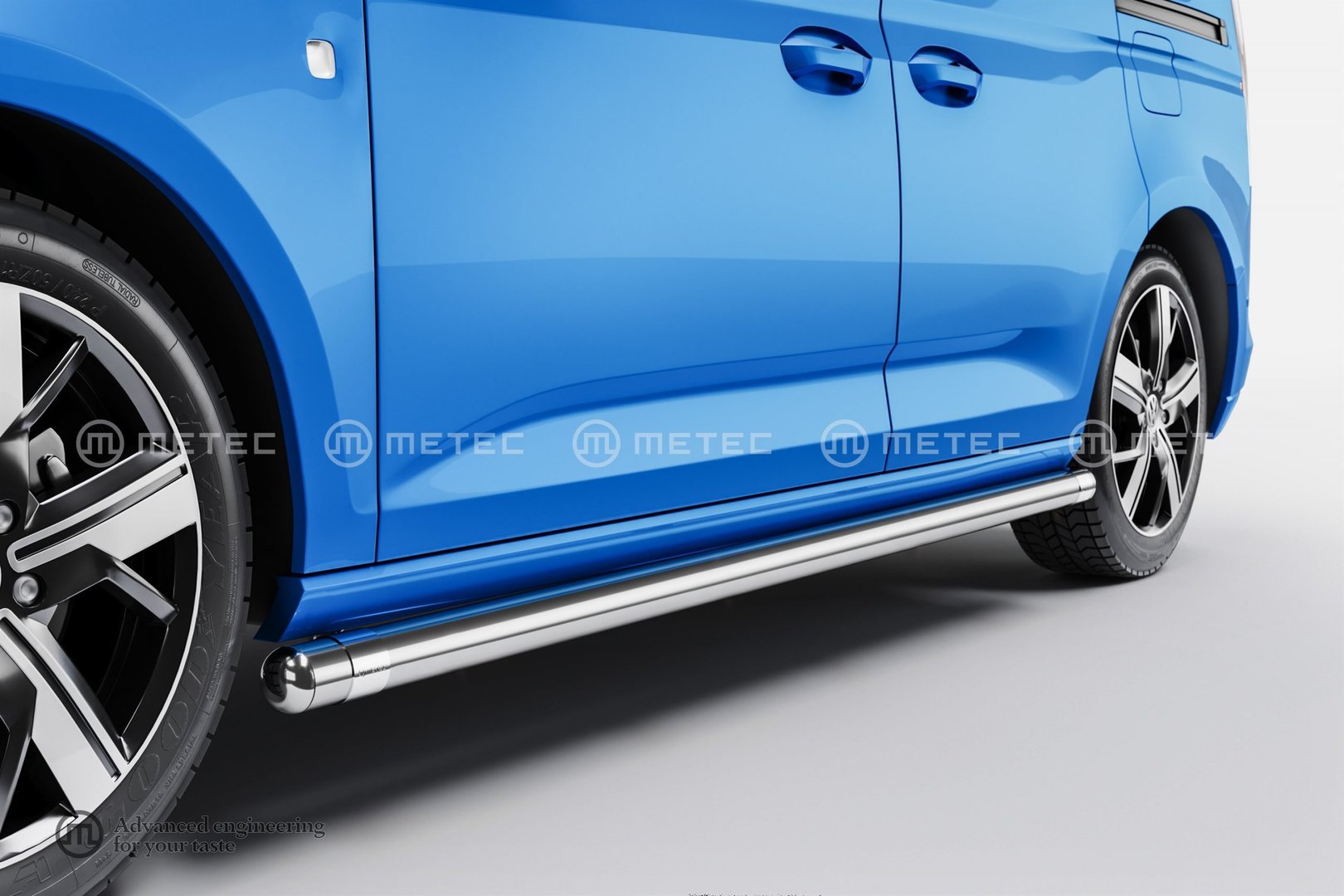 VW Caddy Side bars 2021-> (L2 / long)