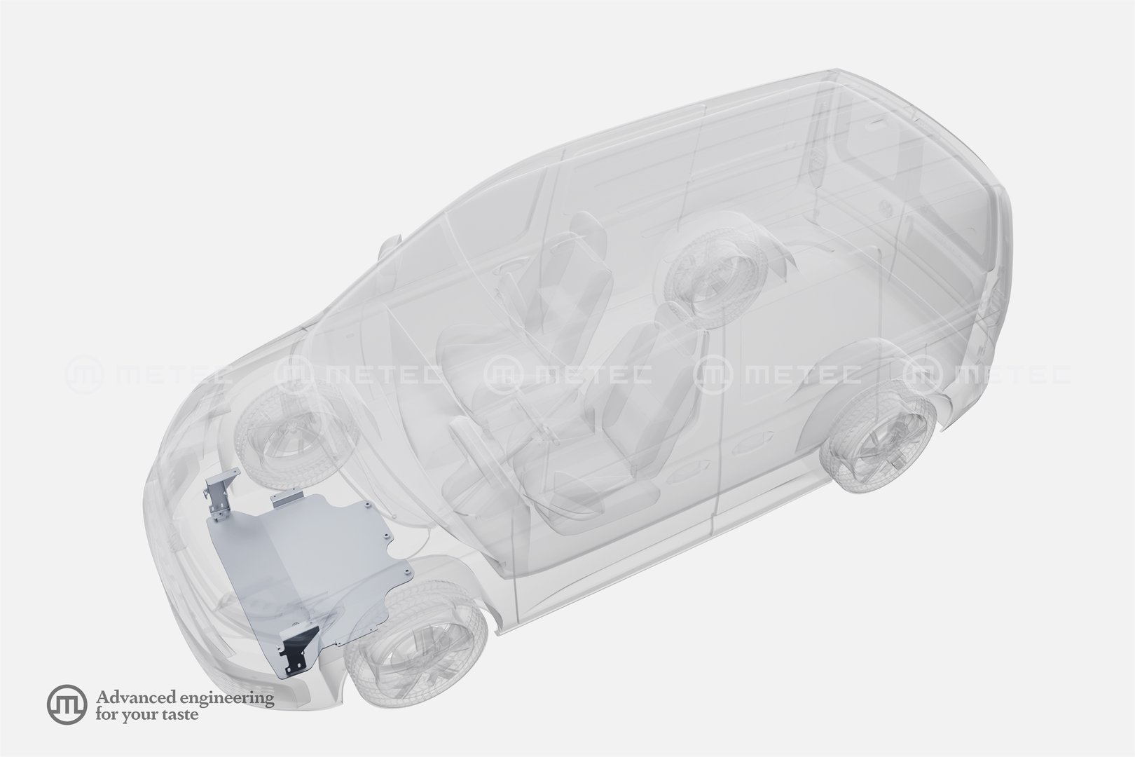 VW Caddy Pohjapanssari 2021->