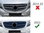 M-B Facelift Vito W447 Chrome front grille trim set