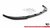 M-B W212 Front spoiler for AMG63 bumper 2013-2016